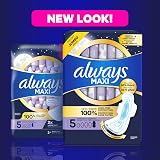 Always Maxi Extra Heavy Overnight Pads with Wings Unscented 20 Count Size 5 view 7