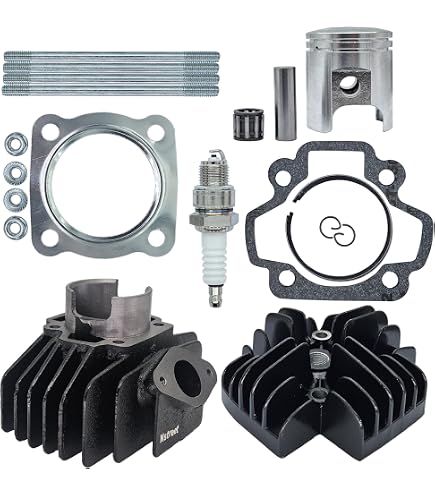 Amazon.com: NICHE 60cc Big Bore Cylinder for Yamaha PW50 Y-Zinger