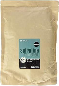 Wohltuer Bio-Spirulina Presslinge A Qualität (DE-ÖKO-006), 600 g