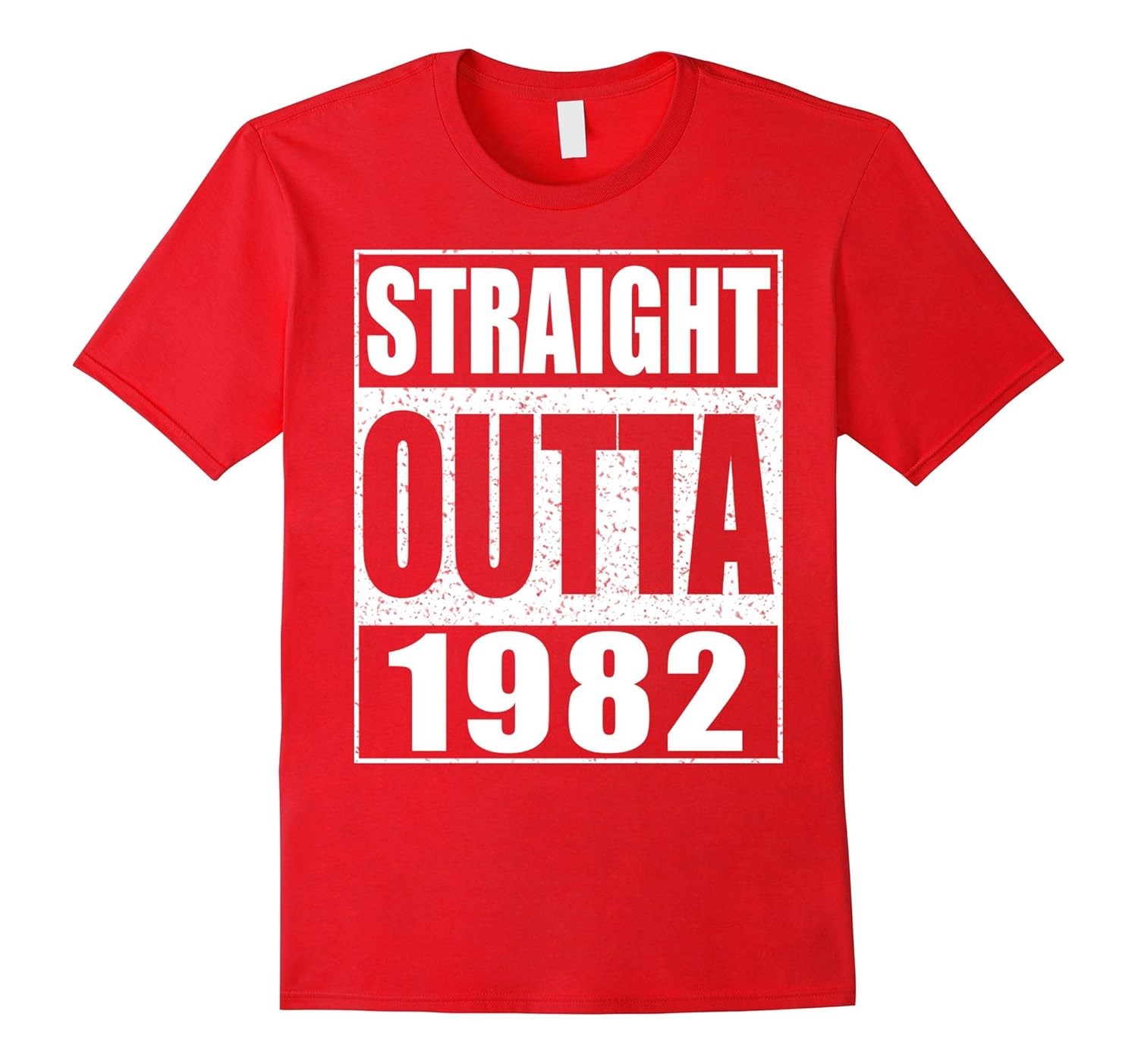 Straight Outta 1982 T-Shirt Funny 35th Birthday Gift Shirt-ANZ