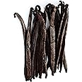 1/2 LB Vanilla Beans Grade A - Whole Gourmet Pods for Homemade Vanilla Extract, Baking, Brewing, Cooking, and Desserts - 8 Ounces (Tahitian)