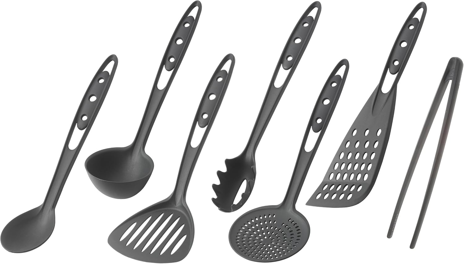 Pedrini Nylon Kitchen Utensils Food Safe No Pack Of 7 Amazon De Kuche Haushalt