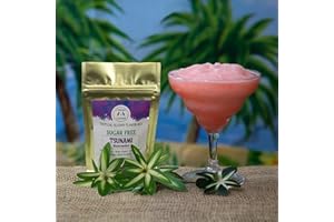 2 FRIENDS & A BLENDER Sugar Free Watermelon, Diabetic & Keto Friendly Frozen Slushy Cocktail Mix - Vodka, Rum, Wine, Tequila, Non-Alcoholic