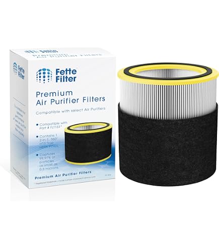FLT151 HEPA-Filter V – Kompatibel Mit G-Guardian Luftreinigern AC3000, AC151 U.a.