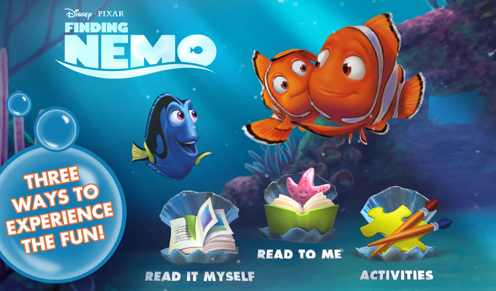 Finding Nemo Storybook Deluxe Appstore for Android