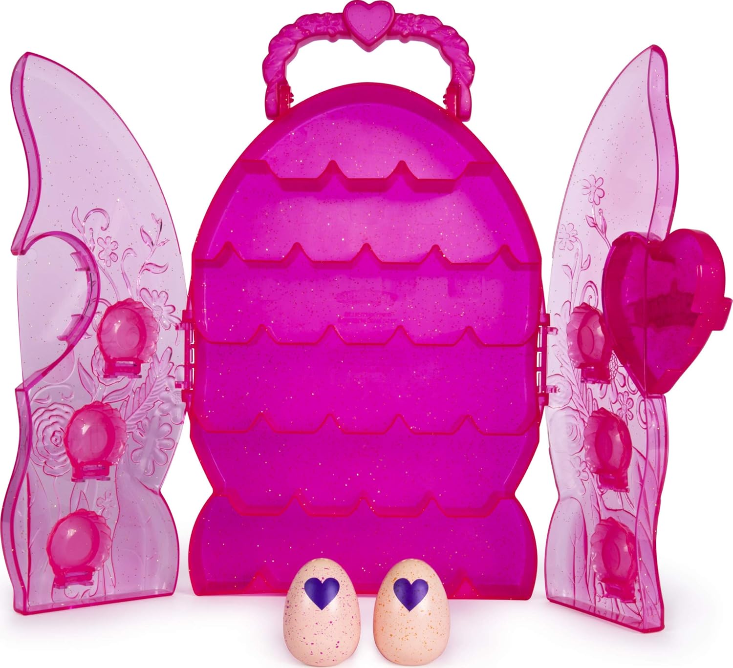 hatchimals colleggtibles set & collector's case