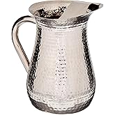 Elegance Hammered 72-Ounce Stainless Steel Pitcher