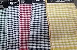 Vision Textiles Night Dreamz Tea Towel Pack 12 100% Cotton Mono Check 40x60cm view 7
