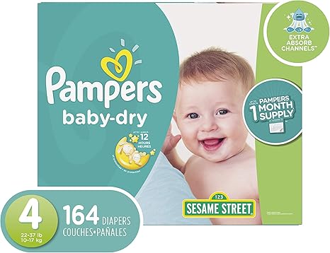 pampers 150 size 4