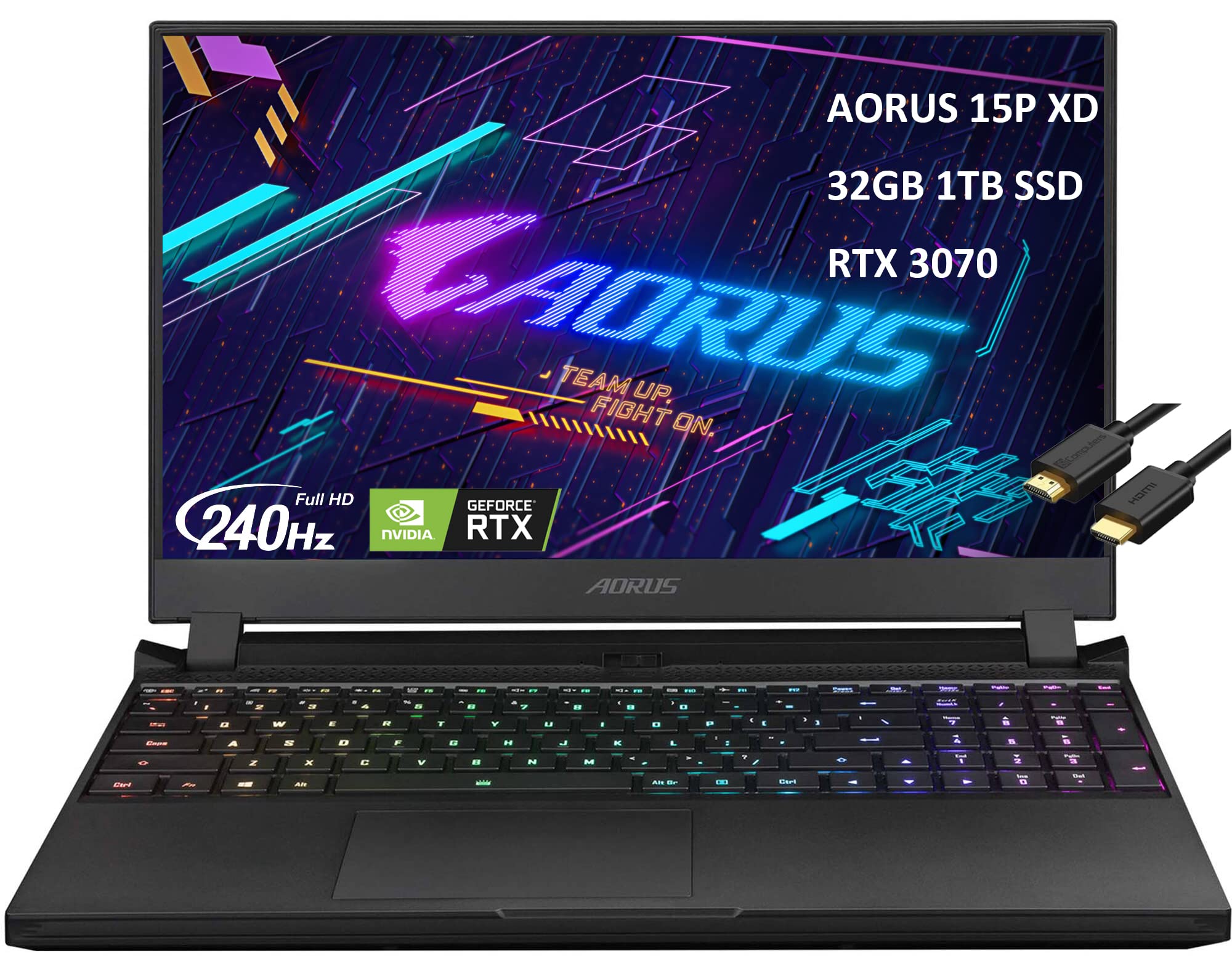 Écran LCD LED 15.6 Pouces Pour AORUS 15P XD - Full HD 1080p IPS - Neuf Avec Garantie