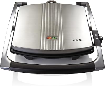 Sandwich/Panini Press & Toastie Maker | 4-Slice | Stainless Steel [VST026X]