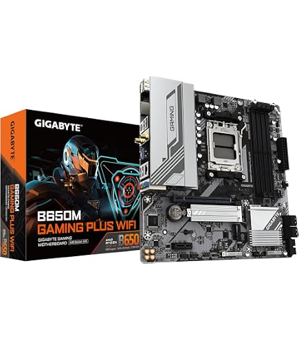 MSI Placa-mãe B650M GAMING WIFI, mATX - Suporta processadores AMD