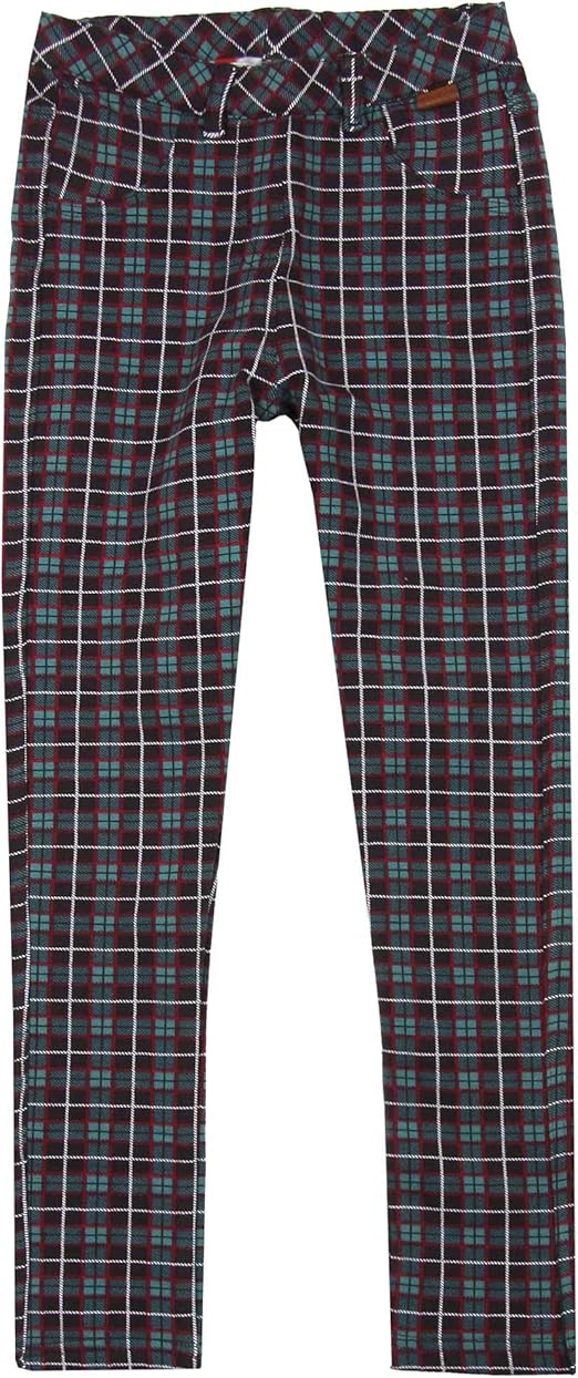 plaid pants size 16