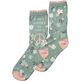 Karma Women's Crew, Light Green Hippie, One Size