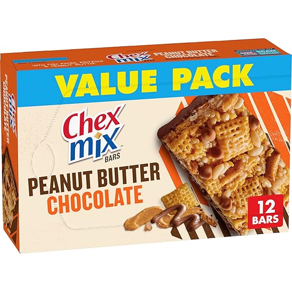 CHEX MIX PEANUT BUTTER CHOCOLATE FLAVORED TREAT BAR,...