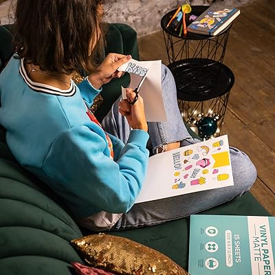 cricut sticker paper laser printer