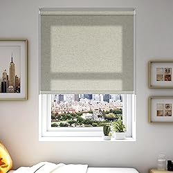 Boolegon Light Filtering Roller Shades for