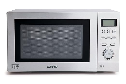 Sanyo EM-SL40S - Microondas (23 L, 900 W, Acero inoxidable ...