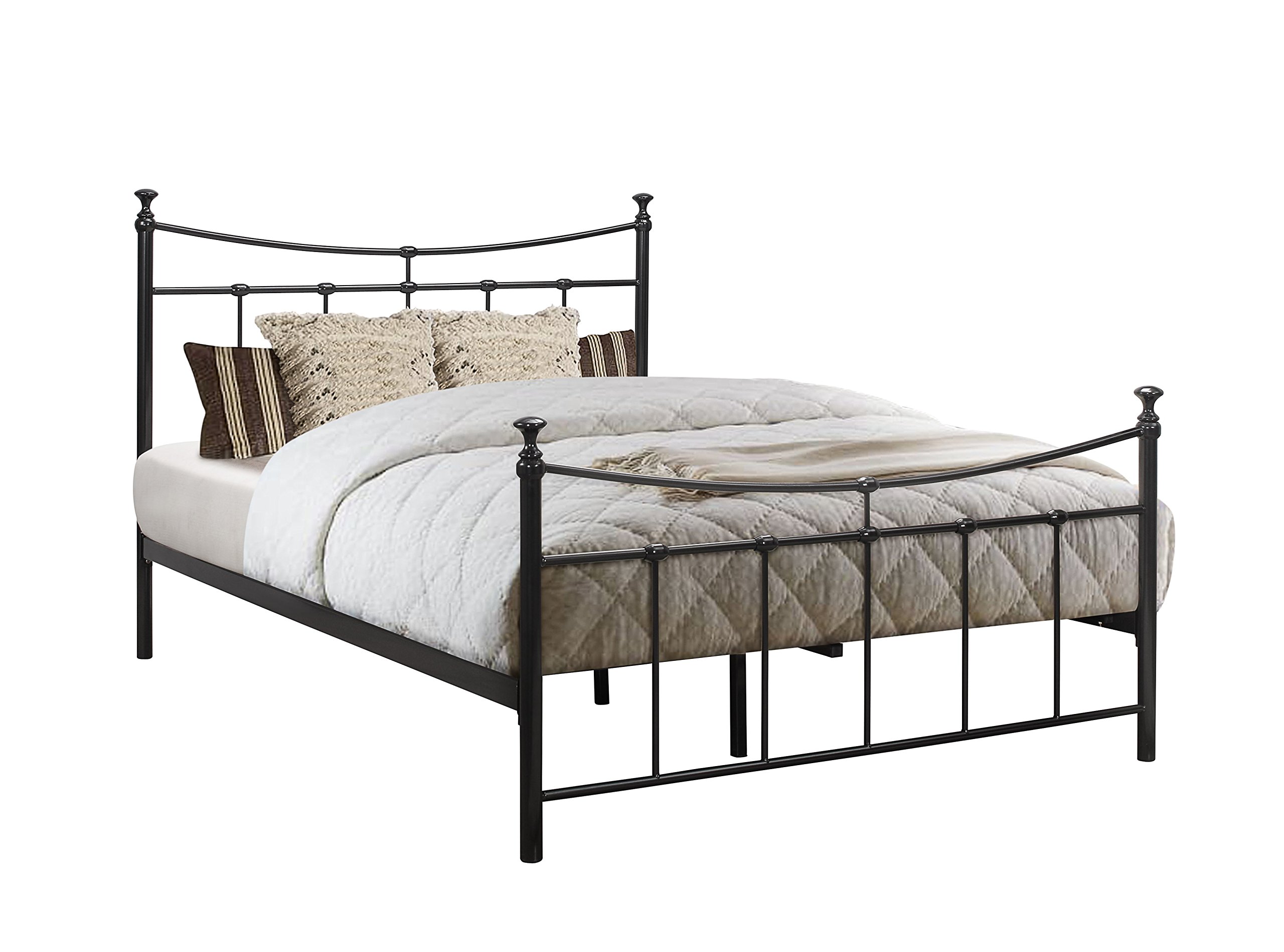 Birlea Emily 4ft Small Double Metal Bed, Black โ image 1