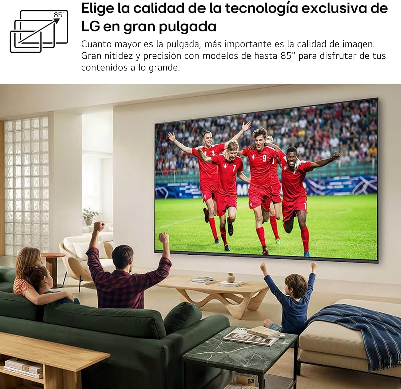 50QNED80B6B - Smart TV QNED EVO AI 50" 4K Sin Reflejos 94%, 2026