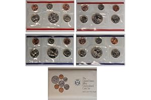 US MINT 1992 P & D Mint Set in Original U.S. Government Packaging 10-Coins