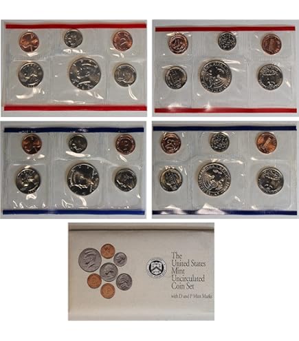 【お買い得・激レア・新品・匿名配送】アメリカ 交通カード 6枚セット Aセット 1966 - Special Mint Set 5 Coins-40% Silver Half Dollar