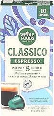Whole Foods Market, Coffee Espresso Espresso Capsules 10 Count, 1.83 Ounce