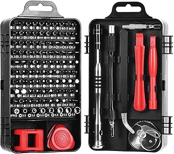 Techtest 110 in 1 Professional Precision Screwdriver Set Multi-function Magnetic Repair Tool Kit Compatible with Android/Computer/Laptop/Computer/PC