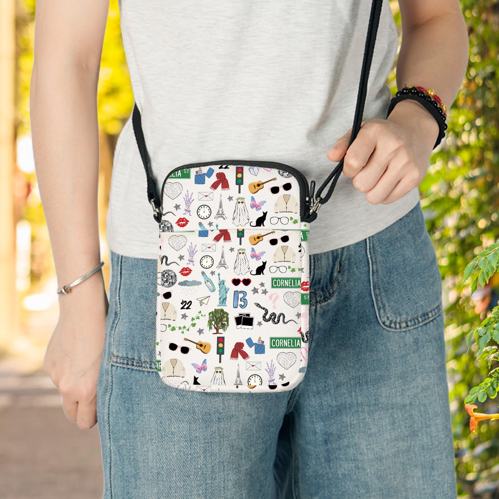 Singer Album Crossbody Bag