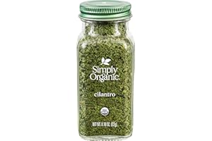 Simply Organic Cilantro Certified Organic, 0.78-Ounce Container