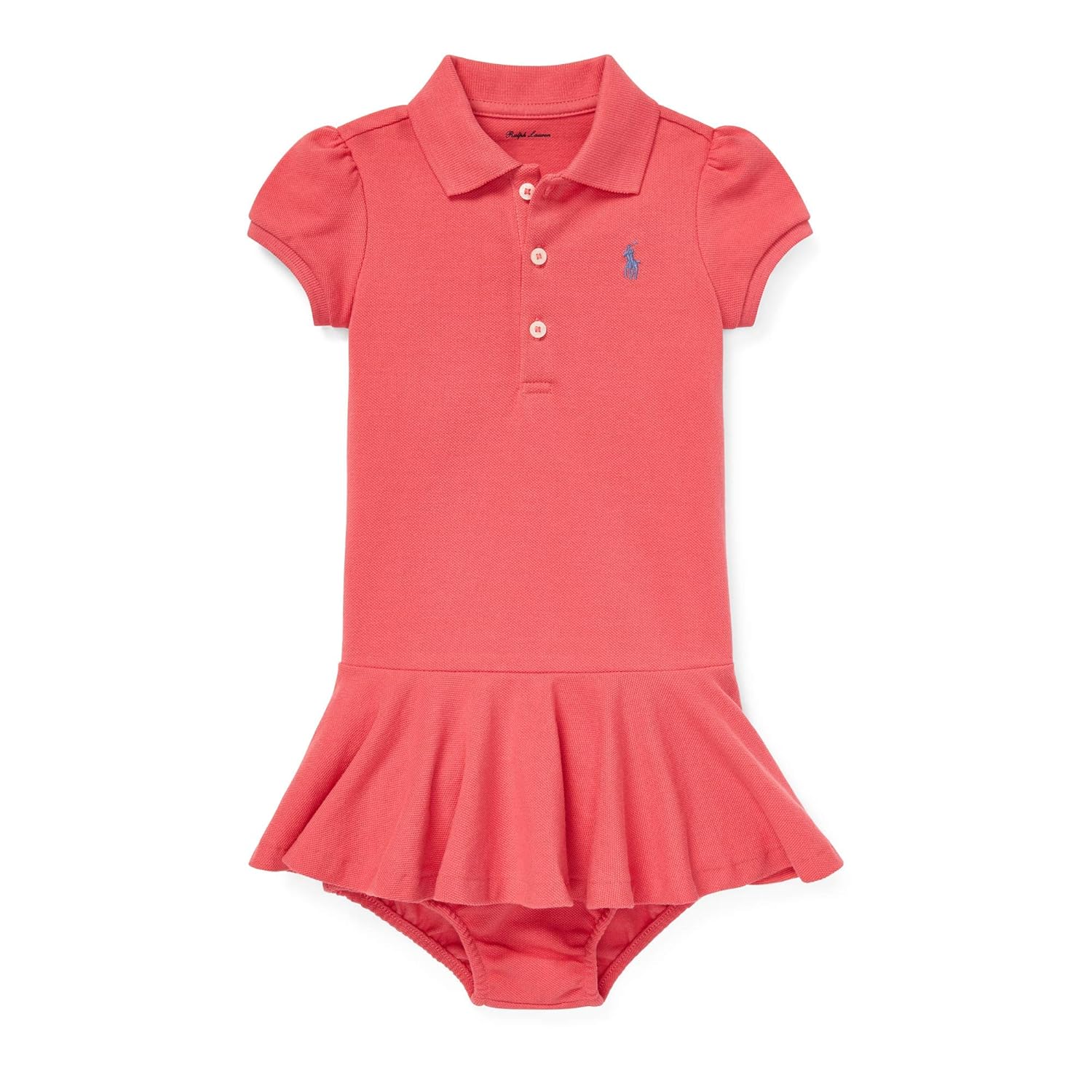 red polo dress for baby girl