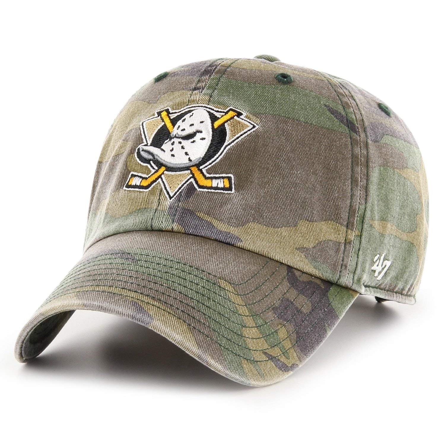 47 Brand Relaxed Fit Cap - CLEANUP Anaheim Ducks Washed camo