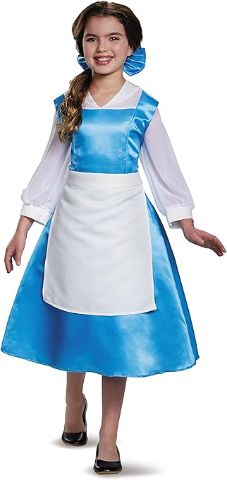 Disguise Disney Princess Belle Beauty The Beast Blue Dress Costume Girls Large 10 12 Toys Games Amazon Com