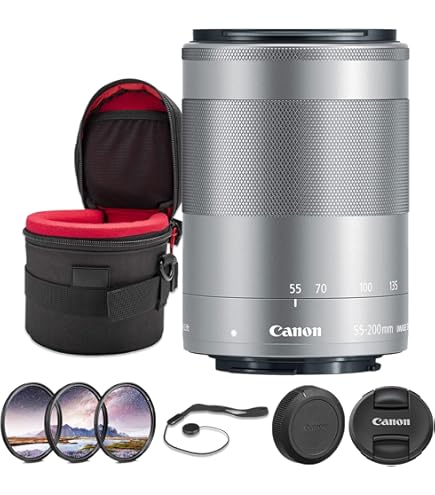 Amazon.com : Canon EF-M 55-200mm f/4.5-6.3 Image Stabilization STM