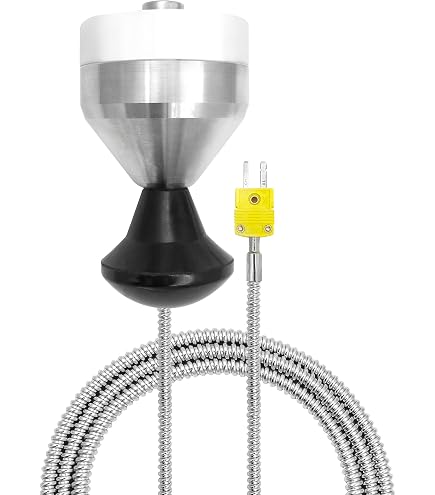 TECPEL TPK-03S Thermocouple Probe, Type K, Immersion Probe -50°C To 500°C Range, Taiwan-Made