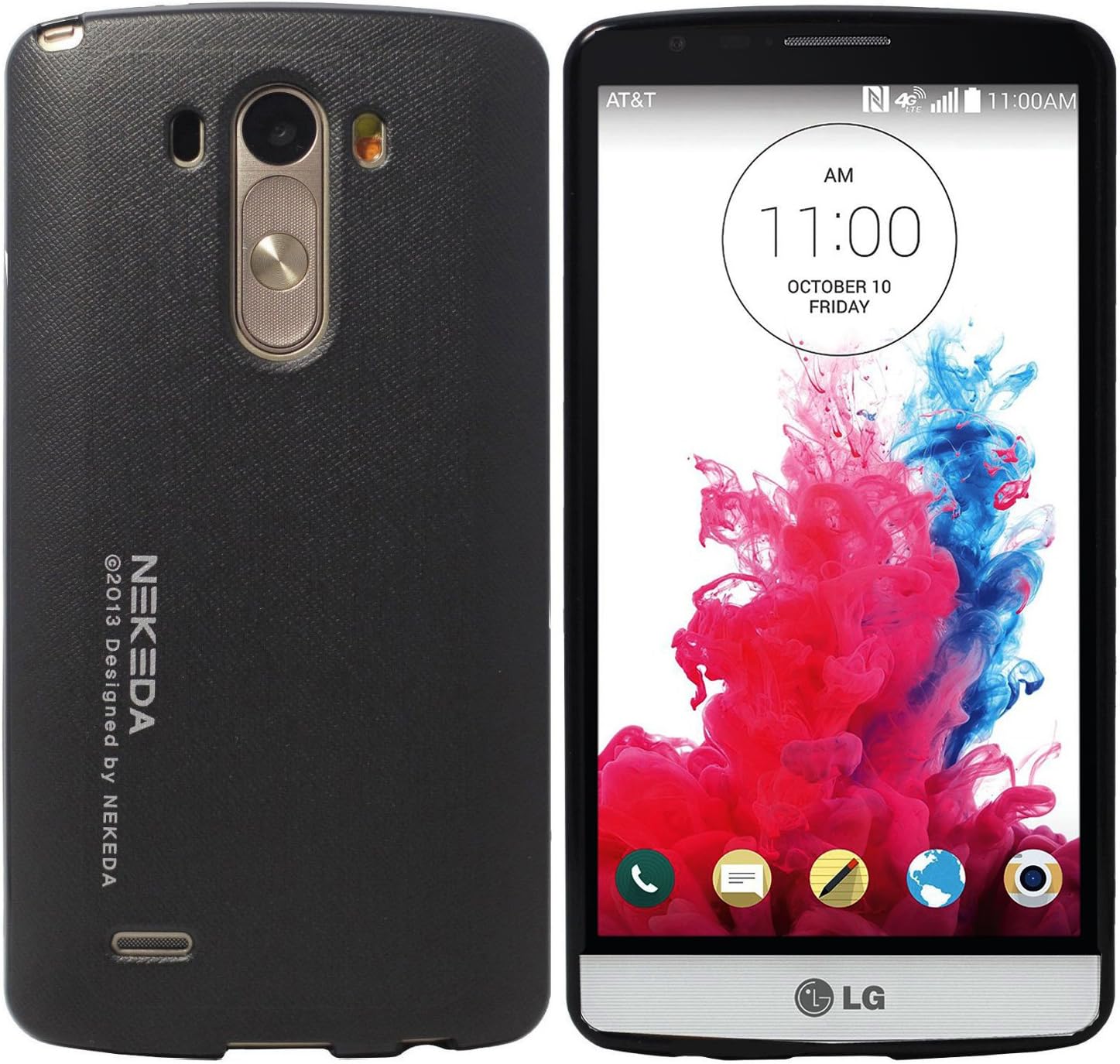 LG G3 Vigor Case, Aero Armor Protective Case for LG G3 Vigor - Black (Compatible with LG G3 Vigor, G3 Mini Version Only)