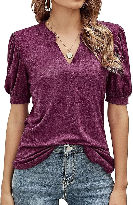 flowy short sleeve shirts