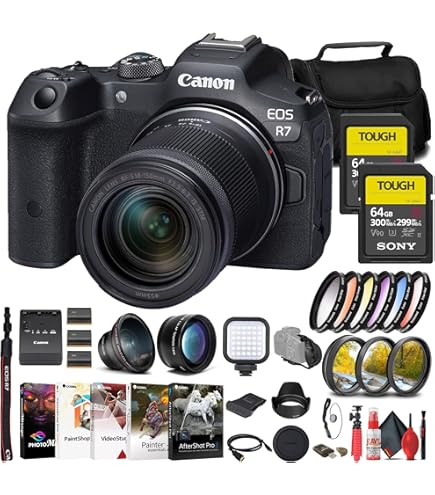 Amazon.com : Canon EOS R7 Mirrorless Camera with 18-150mm Lens