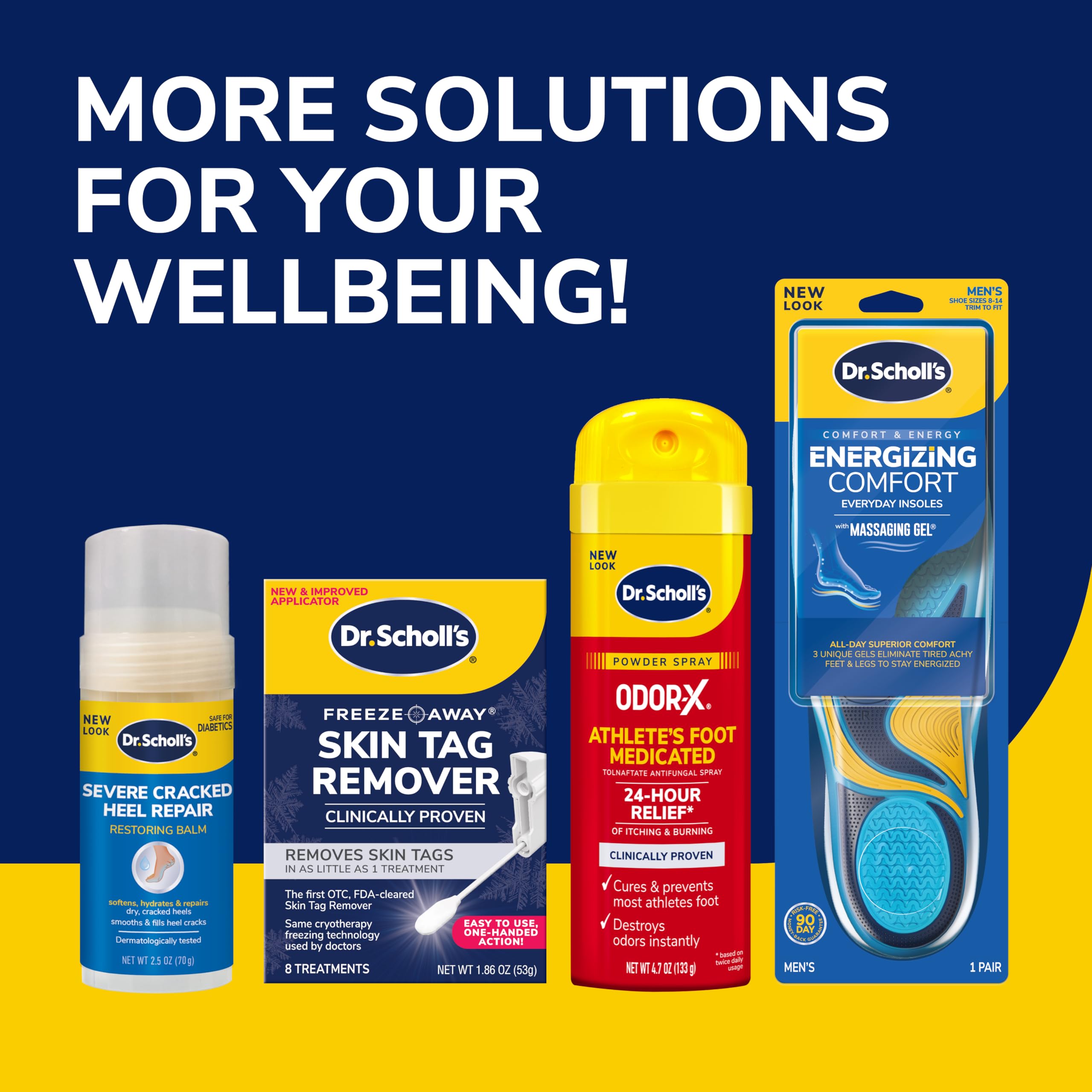 Dr. Scholl's ODOR-X ULTRA ODOR-FIGHTING POWDER SPRAY, 4.7 oz // Destroys Odors Instantly - All-Day Odor Protection - Freshens Feet & Shoes