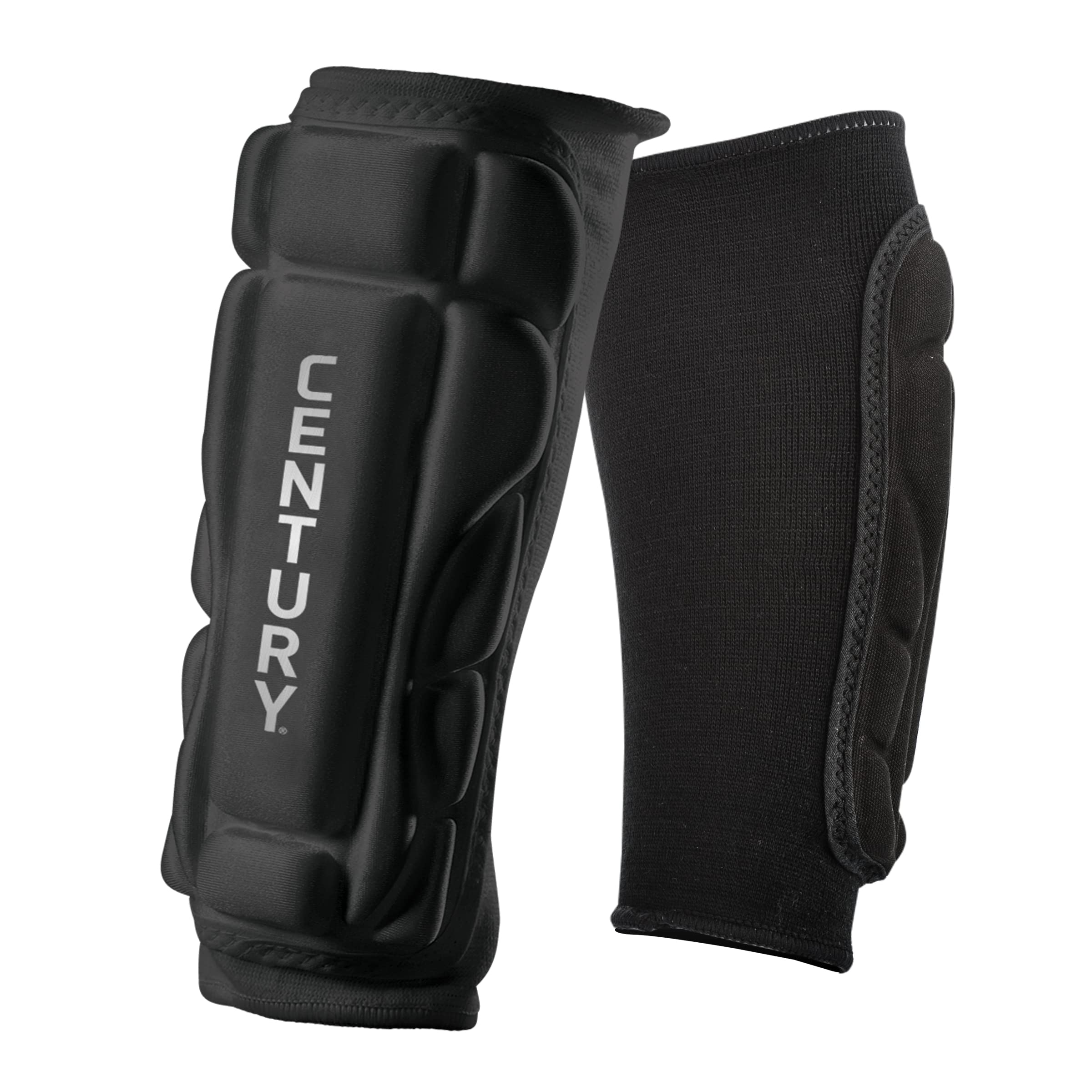 Century Martial Arts Armor Sparring Protectores de antebrazo, Negro Mediano