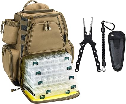 piscifun fishing tackle backpack