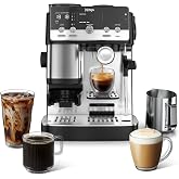 Ninja Luxe Caf&eacute; Mini, Espresso Machine &amp; Drip Coffee, Stainless, ES301 | Built-in Burr Grinder, Precision Scale &amp; Manual Steam Wand, Lattes, Cappuccinos &amp; More
