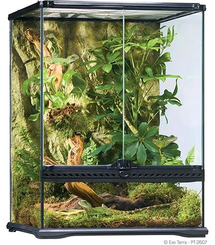 40 Gallon Breeder Tank Lid ReptiBreeze Open Air Chameleon Cage