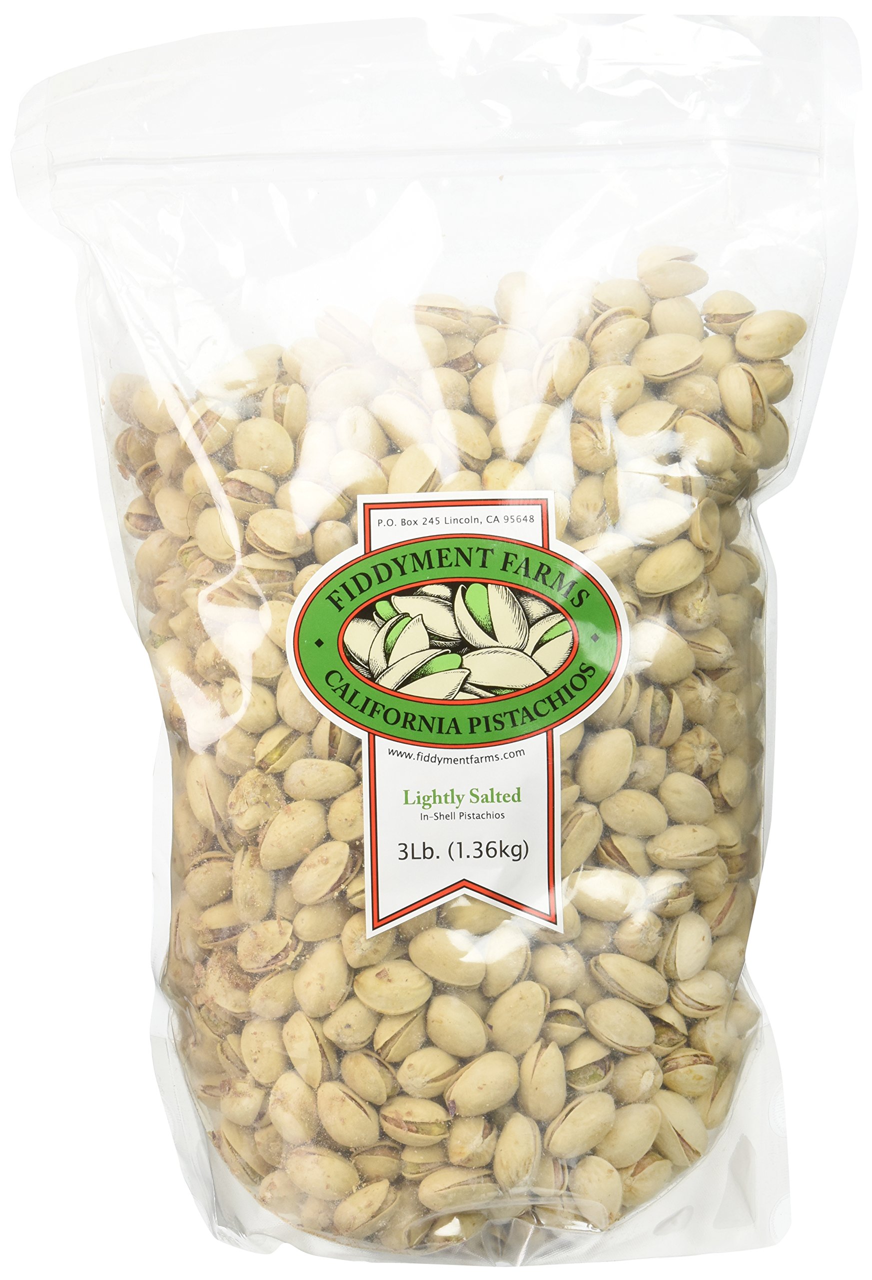 3lb Unsalted Inshell Pistachios Snack Pistachio Nuts