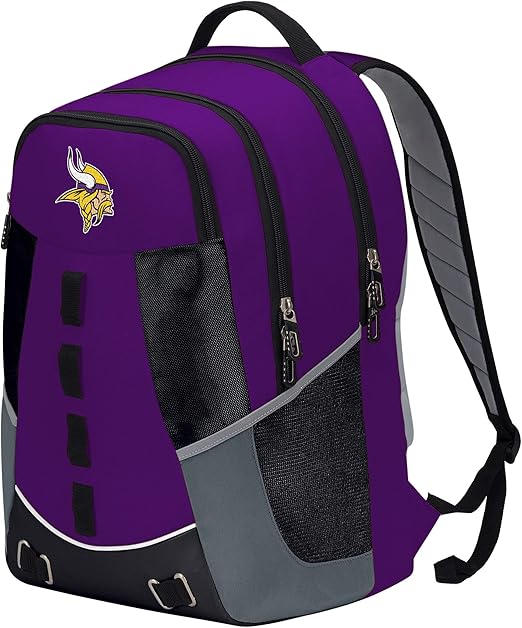 The Northwest Company NFL Minnesota Vikings Personnel Backpack, 19" x 5" x 13", purple Buy