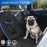 Just Pet Zone Dog Car Hammock with Mesh Window Padded 4 Layers Waterproof view 6