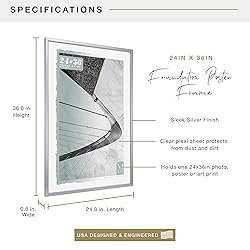 MCS Gallery Foundation Poster Frame, Picture Frame