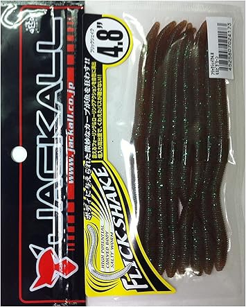 Amazon Jackall ジャッカル ワーム フリックシェイク 4 8インチ モエビグリーン ジャッカル ルアー