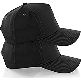 Daxton Men Original Trucker Hat Cotton Twill with Adjustable Snapback 5 Panel A-Frame Cap