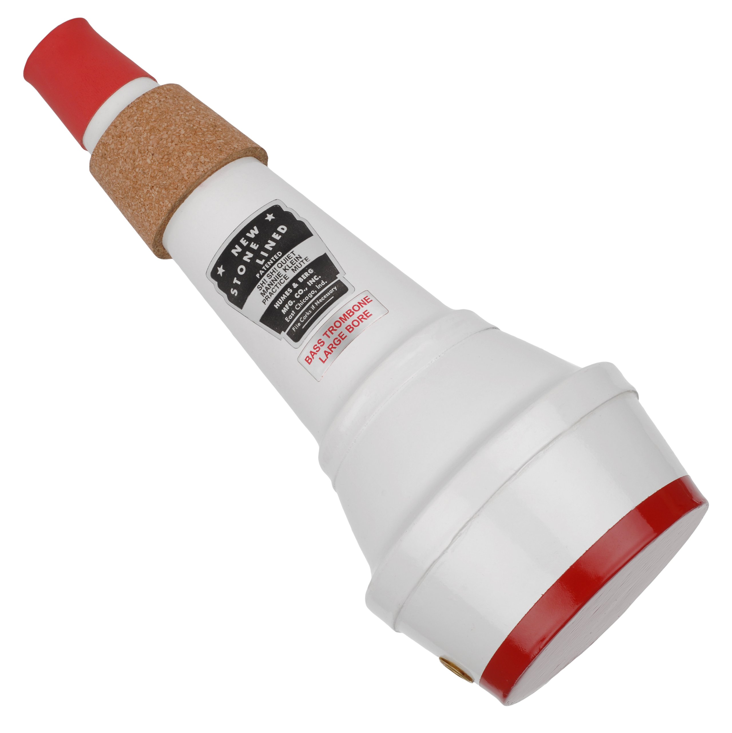 Humes & Berg Practice Mute New Stone Lined Mannie Klein 178 Bass Trombone